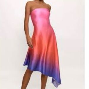 Hutch Gradient Strapless Dress xs